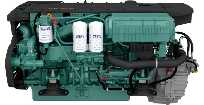 Volvo Penta D6-370 Marine Diesel Engine 370hp - French Marine Motors Ltd